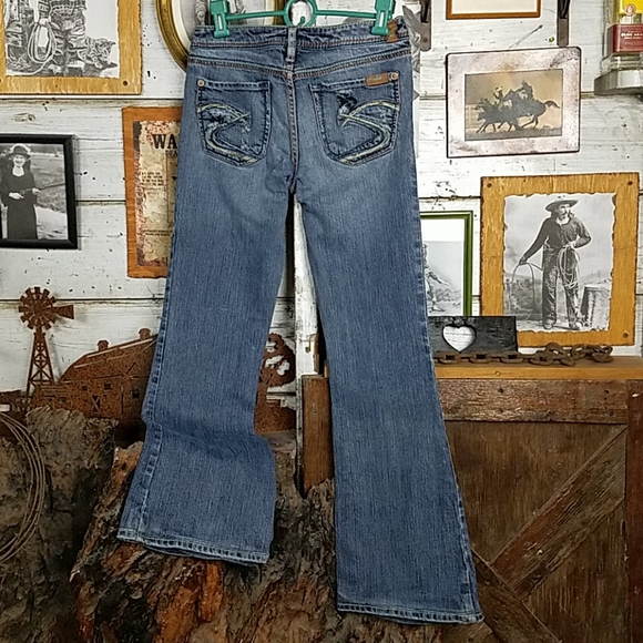 Silver "mirage" bootcut jeans 27/33 - Picture 5 of 6